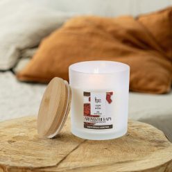   Fák és fűszerek Aromaterápiás illatú kézzel készített gyertya
